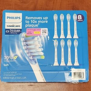 Philips Sonicare Replacement Brush Heads - White and Blue